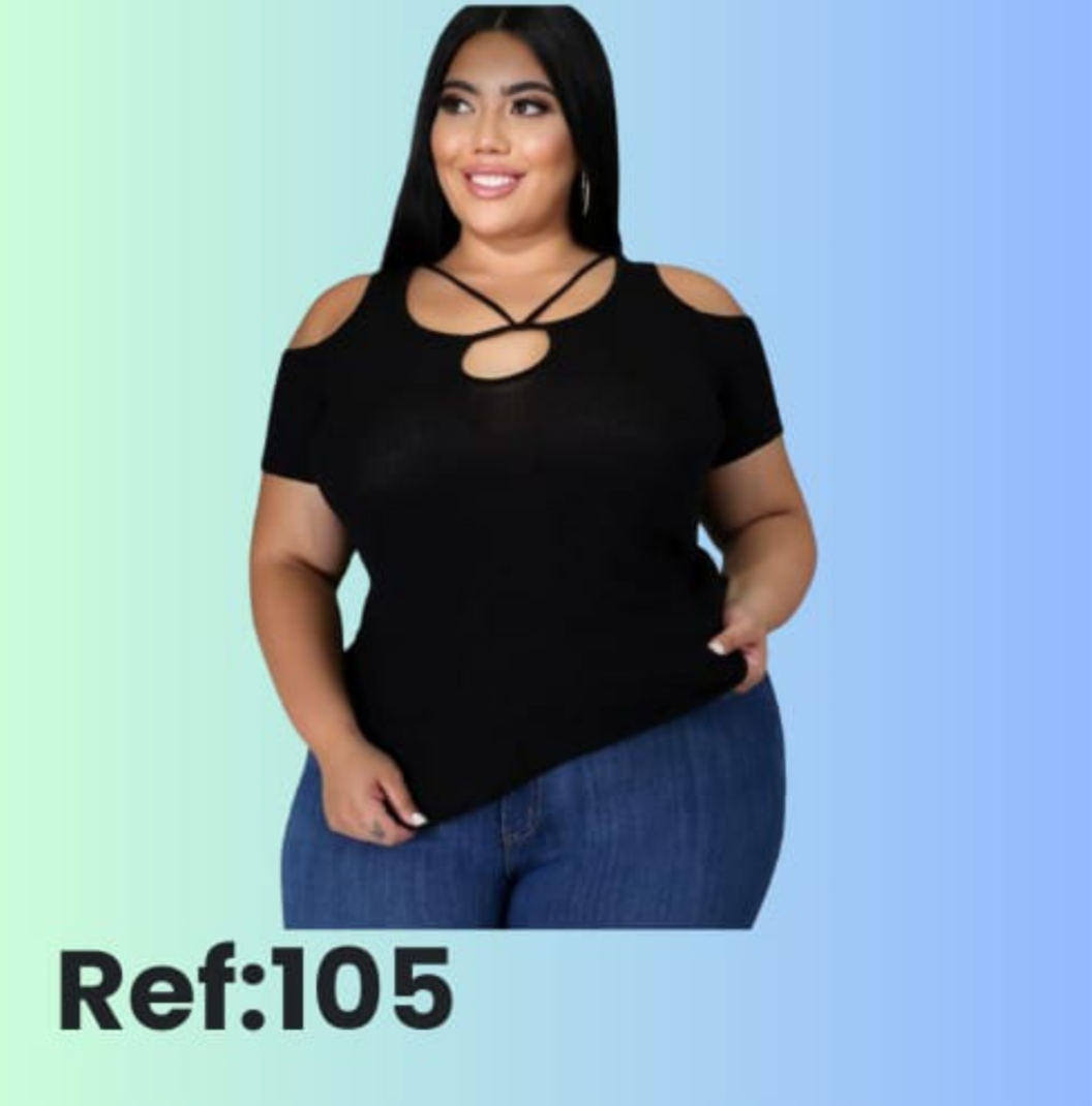 BLUSAS TALLAS PLUS, Varios diseños