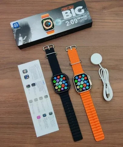 T900 Ultra Smartwatch 49mm Doble Pulso Pantalla LCD Bluetooth