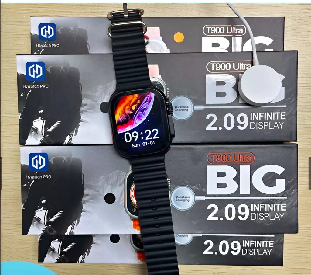 T900 Ultra Smartwatch 49mm Doble Pulso Pantalla LCD Bluetooth