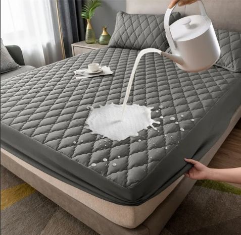 Protector Cubre Colchón para Cama Doble y Queen Ajustable
