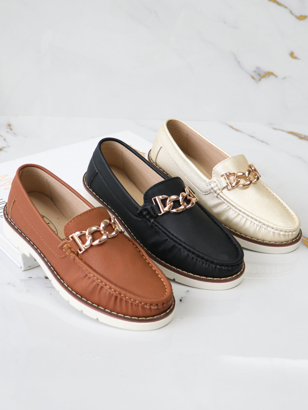 Arsenal Shoes Bolichero R16 Mocasines Dama Sintéticos Perlados