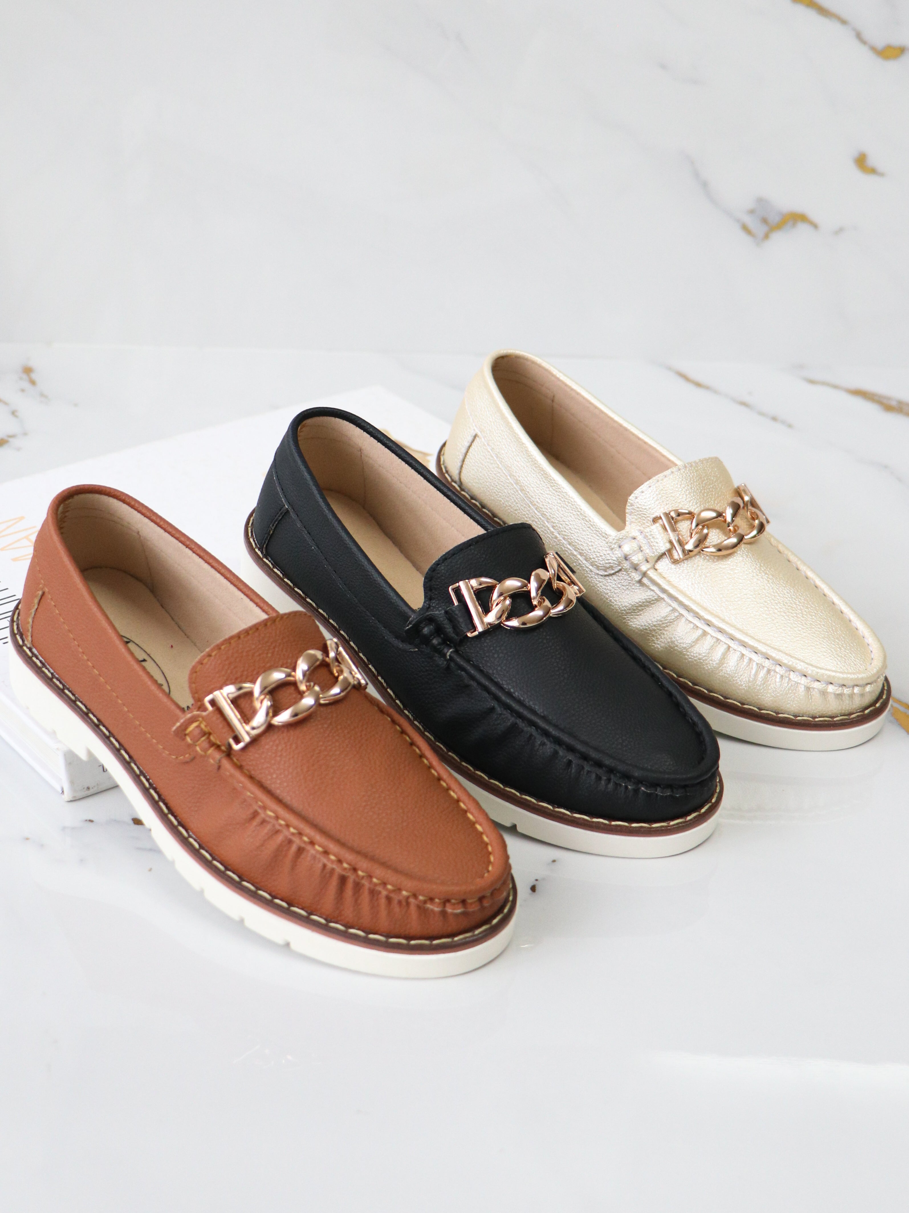 Arsenal Shoes Bolichero R16 Mocasines Dama Sintéticos Perlados