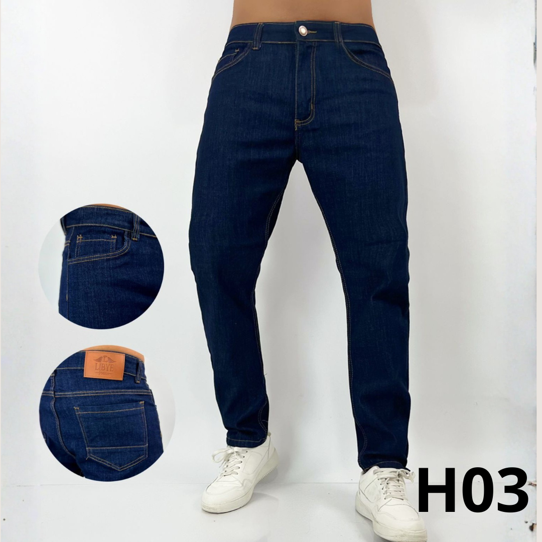 Combo X3 Jeans Tiro Alto Levanta Cola Stretch Mujer
