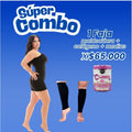 Combo Bienestar 2514 Colágeno Medias Pantorrilleras y Enterizo Moldeador.  PAGAS 93.000 al recibir y 2 CUOTAS QUINCENALES DE 21000