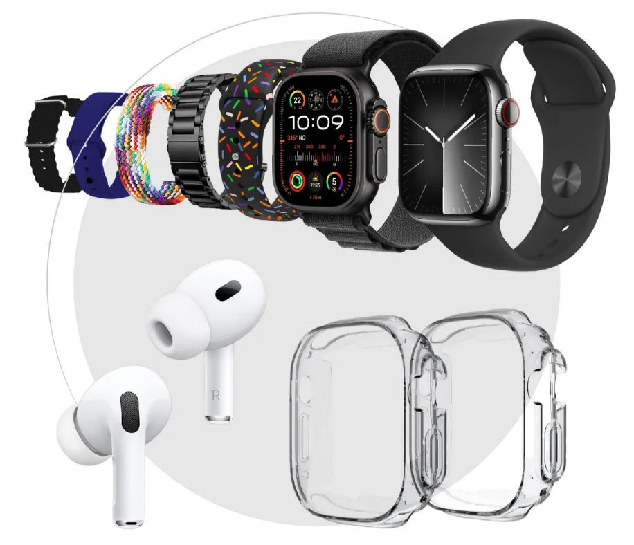 Smartwatch Parejas Ultra 2 y Watch 9 Combo 12 en 1
