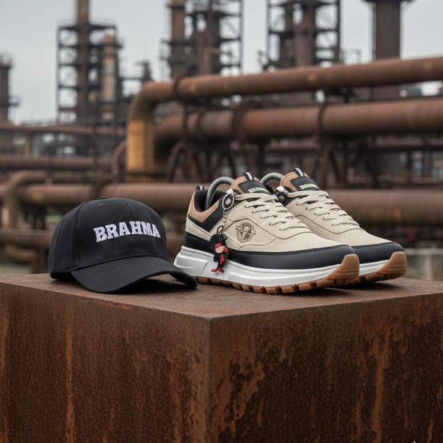 Brahma Combo Zapatos con Gorra y Llavero Deportivo
