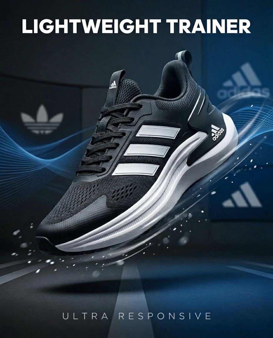 Adidas Lightweight Trainer Zapatillas Deportivas Ligeras y Transpirables