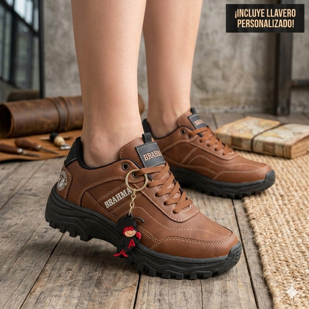 Brahma4 Botas de Montaña con Llavero Incluido