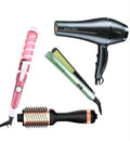 Combo Belleza Profesional con Secador Plancha y Rizadora