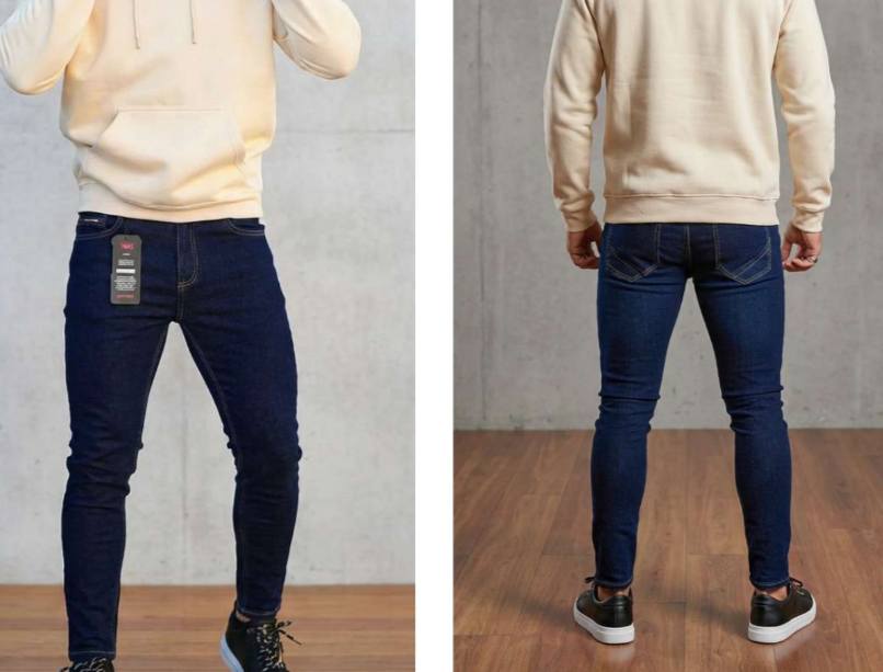 Jeans caballero licrado