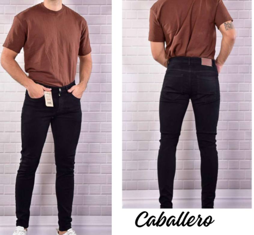 Jeans caballero licrado
