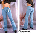 Jean bota campana licrado