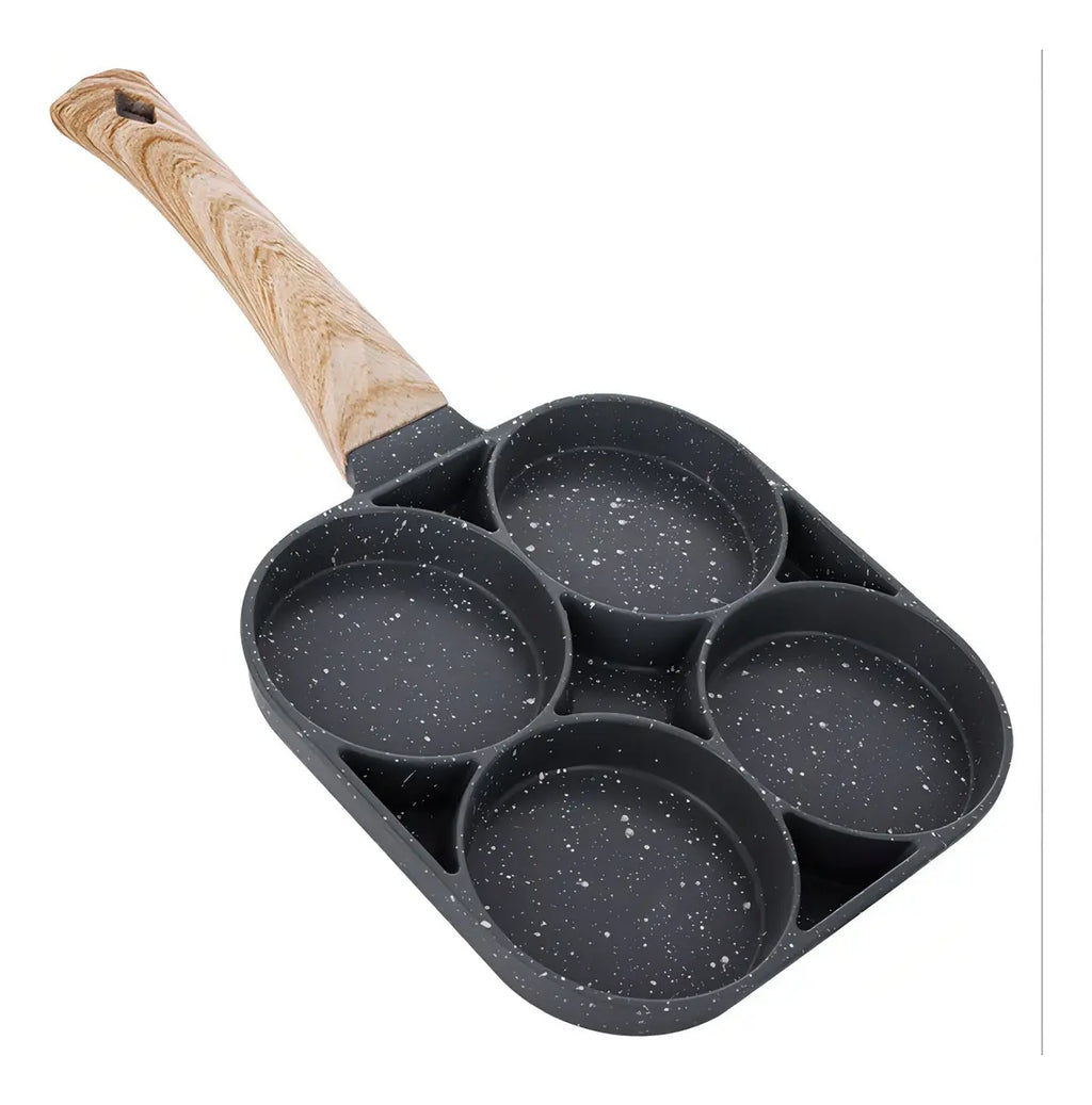 Sartén Antiadherente para Desayuno, Huevo y Hamburguesa Aluminio 9cm
