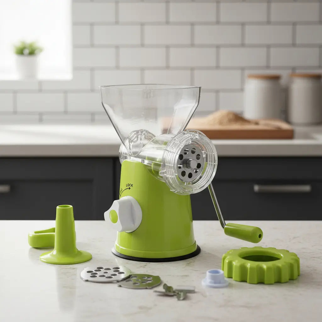 Nicer Dicer Molino Manual Casero Para Carne y Pollo