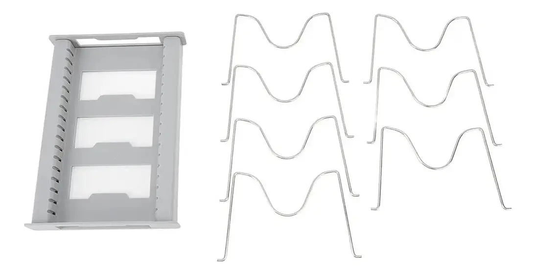 Expanding Cookware Organizador Ajustable para Tapas, Ollas y Platos