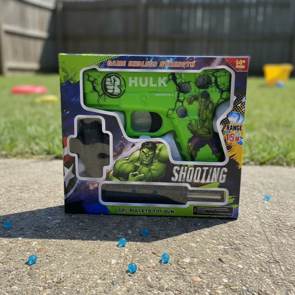 Bogotown Pistola de Hidrogel Manual con Bolas de Gel