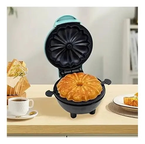 Máquina Eléctrica Compacta para Hacer Mini Tortas y Cupcakes