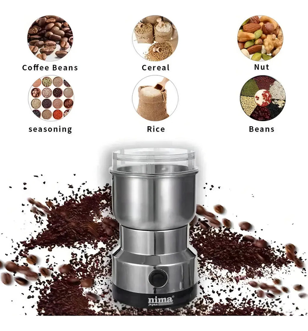 Nima NM-8300 Molino Eléctrico para Café y Especias Plateado
