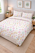 Juego De Sábanas Cama Doble Garantizada Estampada