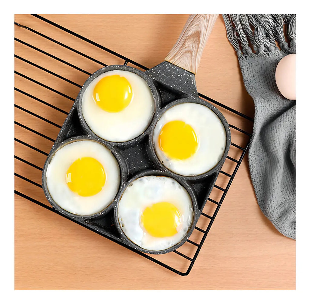 Sartén Antiadherente para Desayuno, Huevo y Hamburguesa Aluminio 9cm