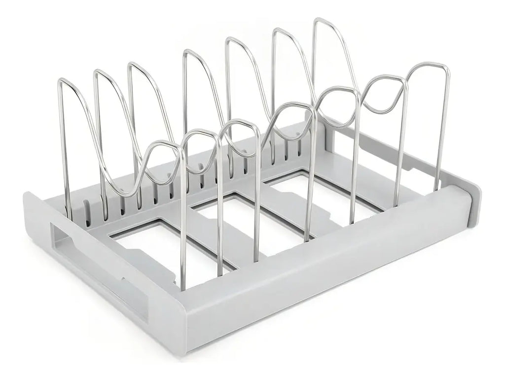 Expanding Cookware Organizador Ajustable para Tapas, Ollas y Platos