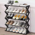 Zapatero de 5 Niveles Organizador de Zapatos Forma X