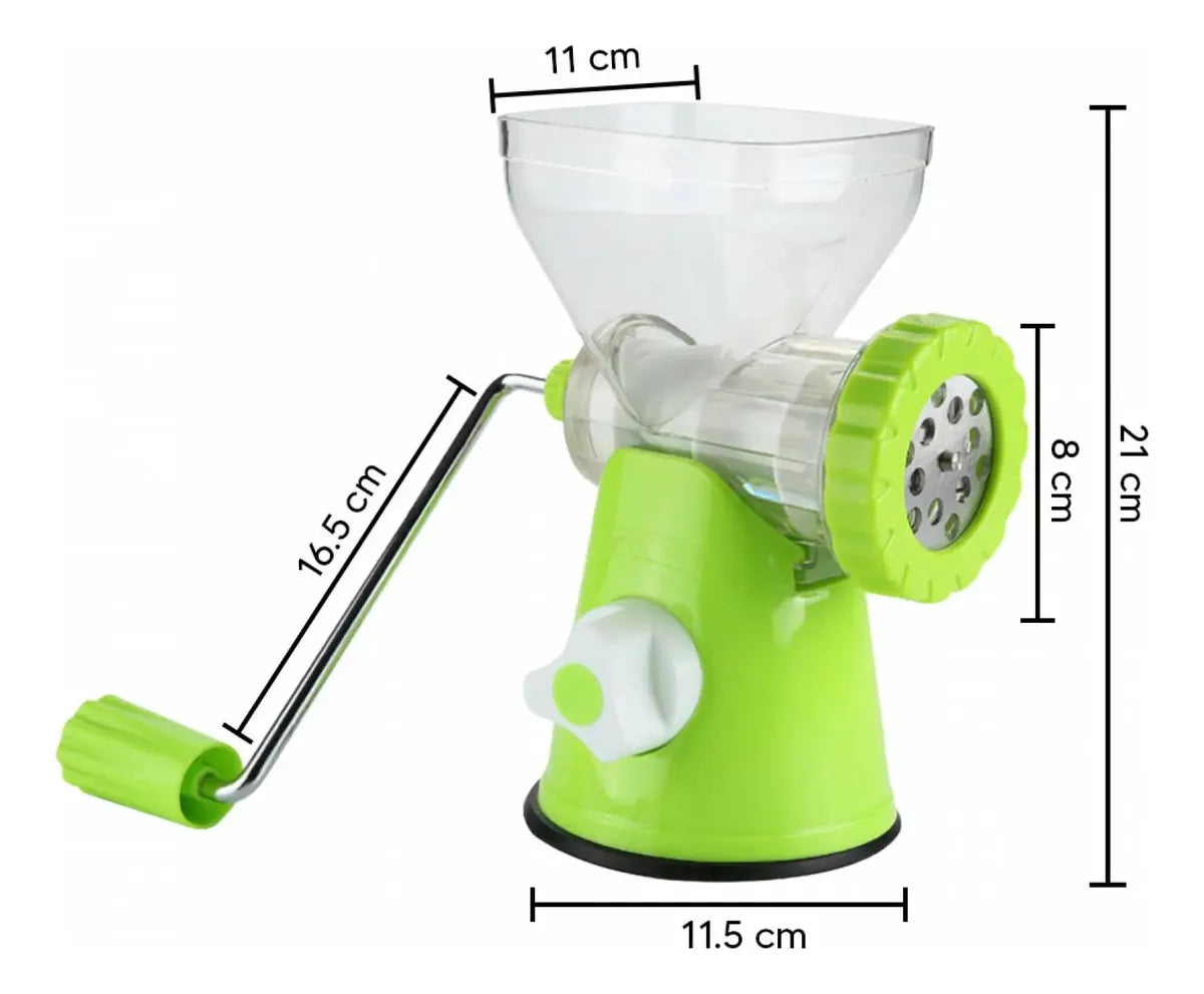 Nicer Dicer Molino Manual Casero Para Carne y Pollo
