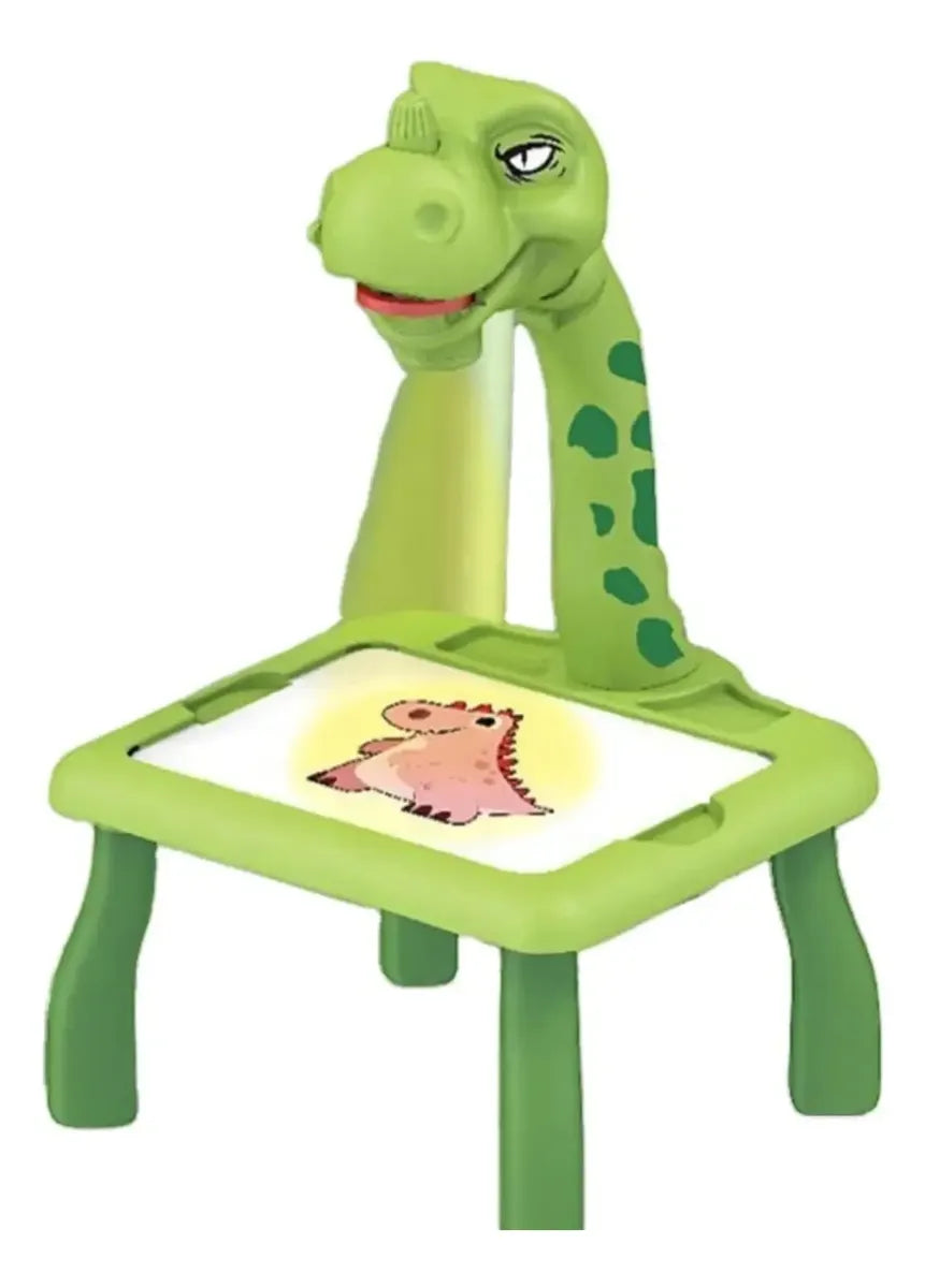 Mesa de Dibujo Infantil con Proyector y Pizarra Borrable