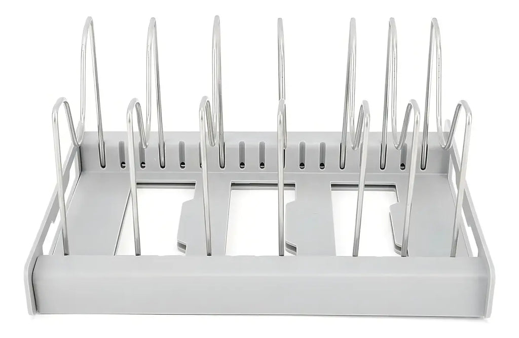 Expanding Cookware Organizador Ajustable para Tapas, Ollas y Platos