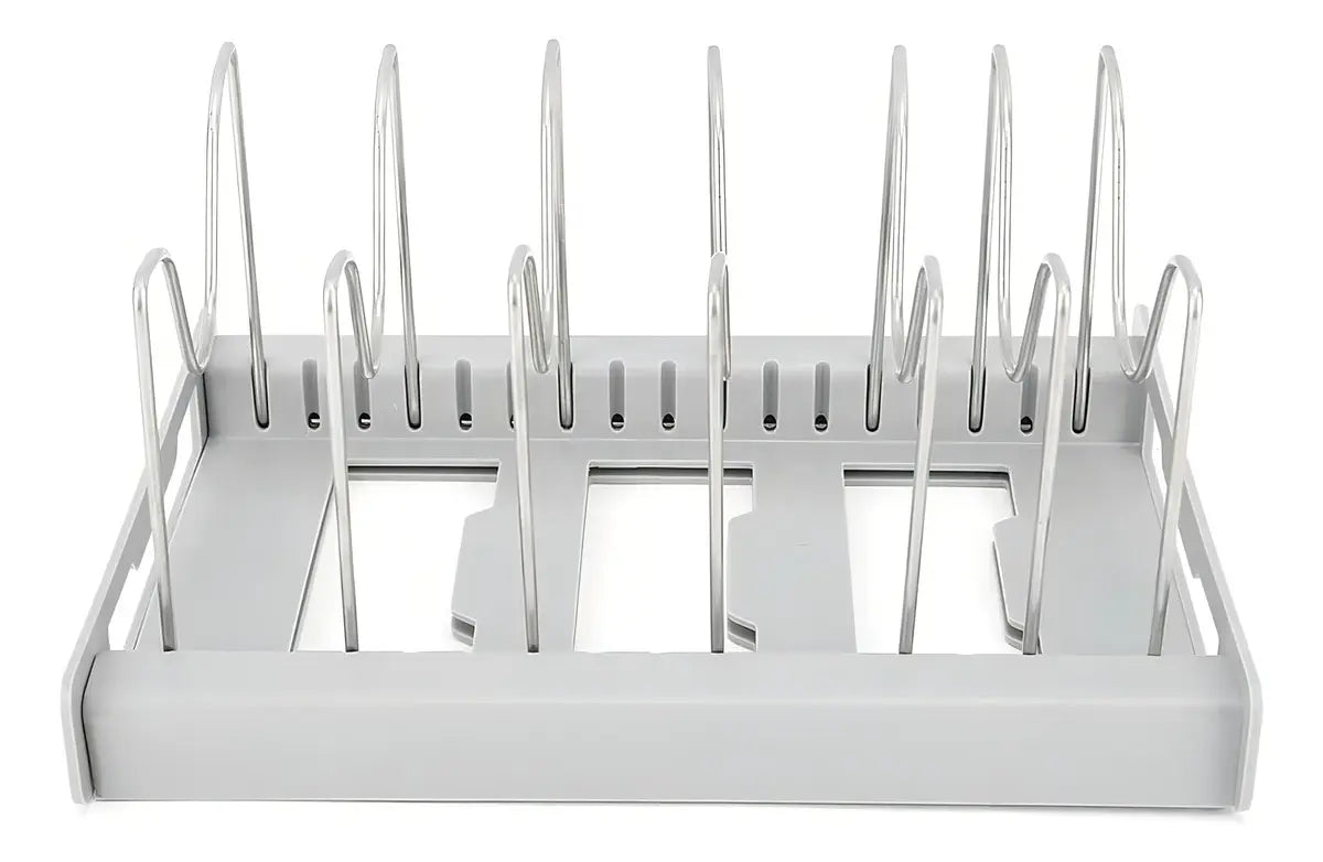 Expanding Cookware Organizador Ajustable para Tapas, Ollas y Platos