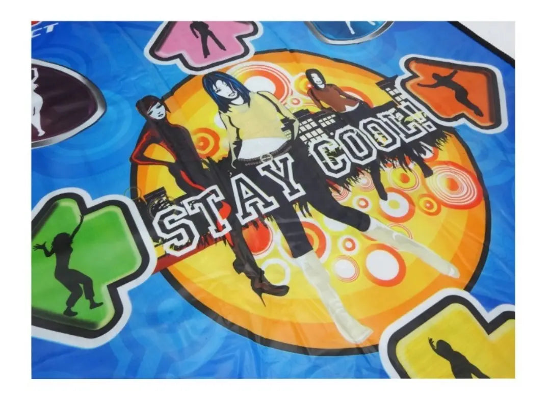 Tapete de Baile Antideslizante Stepmania para PC y TV