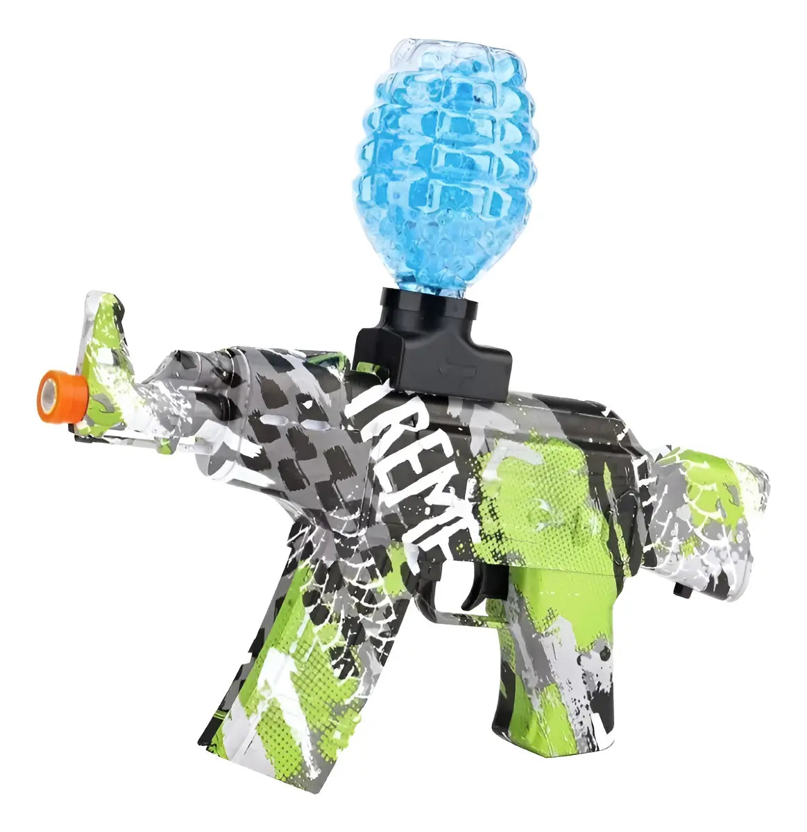 Pistola Juguete Mini AKM47 Recargable con 10000 Bolas Hidrogel