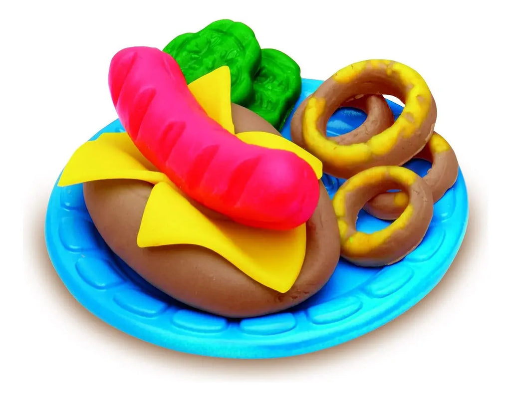 Play-Doh Hamburguesas a la Parrilla Set de Masa Moldeable Multicolor