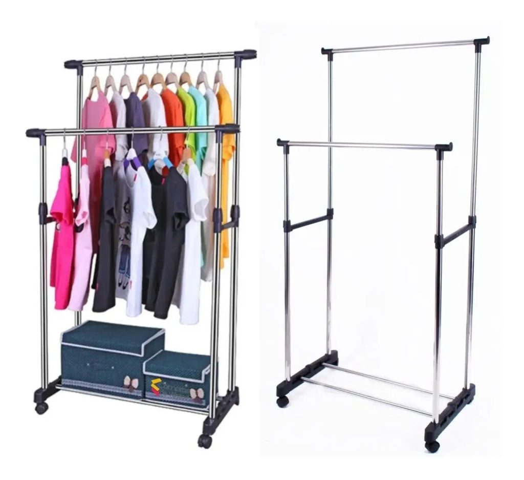 Genérica Perchero Organizador de Ropa Dual Tipo Burro 20kg