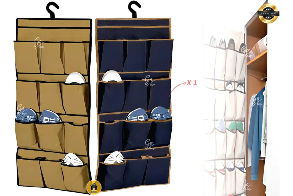 Go Design Bolsa Organizadora Zapatos para Puerta Closet