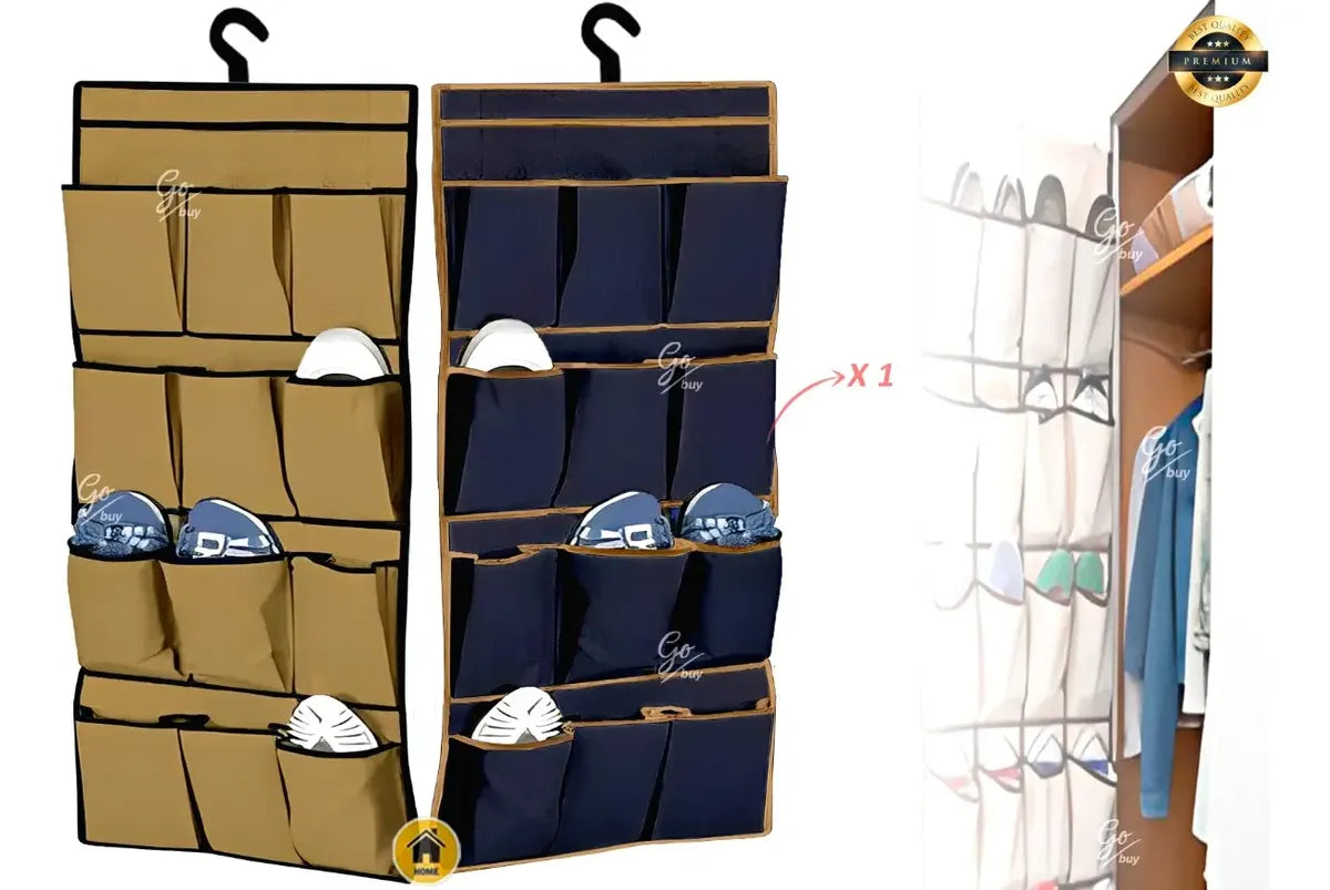 Go Design Bolsa Organizadora Zapatos para Puerta Closet