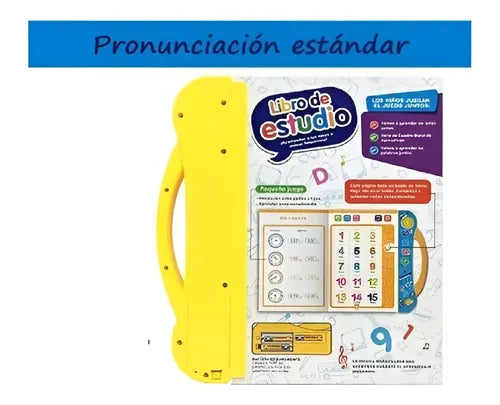 Libro Didáctico Interactivo Bilingüe Español Inglés para Niños