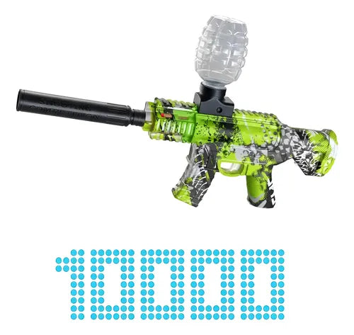Pistola Juguete Mini AKM47 Recargable con 10000 Bolas Hidrogel