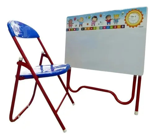 Prodehogar Mesa de Dibujo Infantil Peppa Pig Tablero Borrable Azul