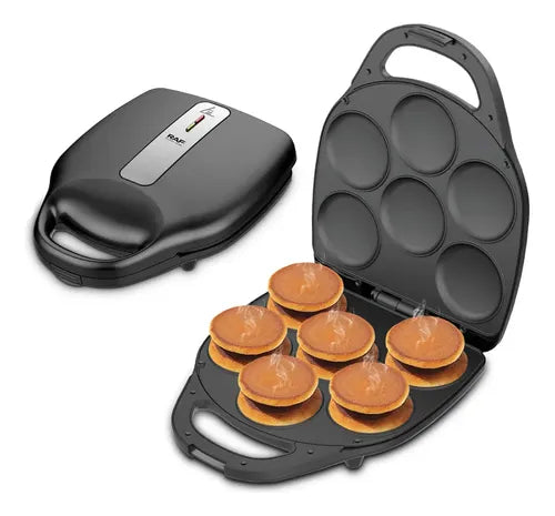 Raf Mini Máquina de Muffins Panqueques y Arepas 110V Negro
