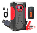 High Power Kit Iniciador Batería Emergencia Carro Moto Portátil Negro