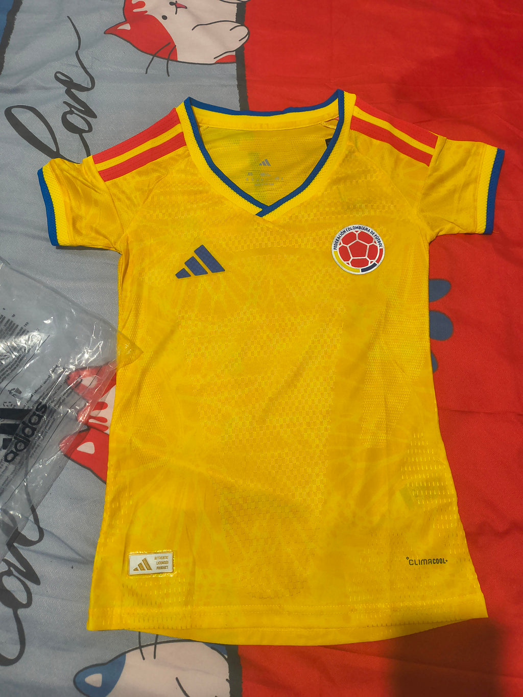 CAMISETA SELECCION COLOMBIA  dama GARANTIZADA