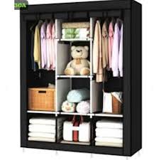 Combo Armario 3 Cuerpos y Zapatero 6 Niveles Organizador