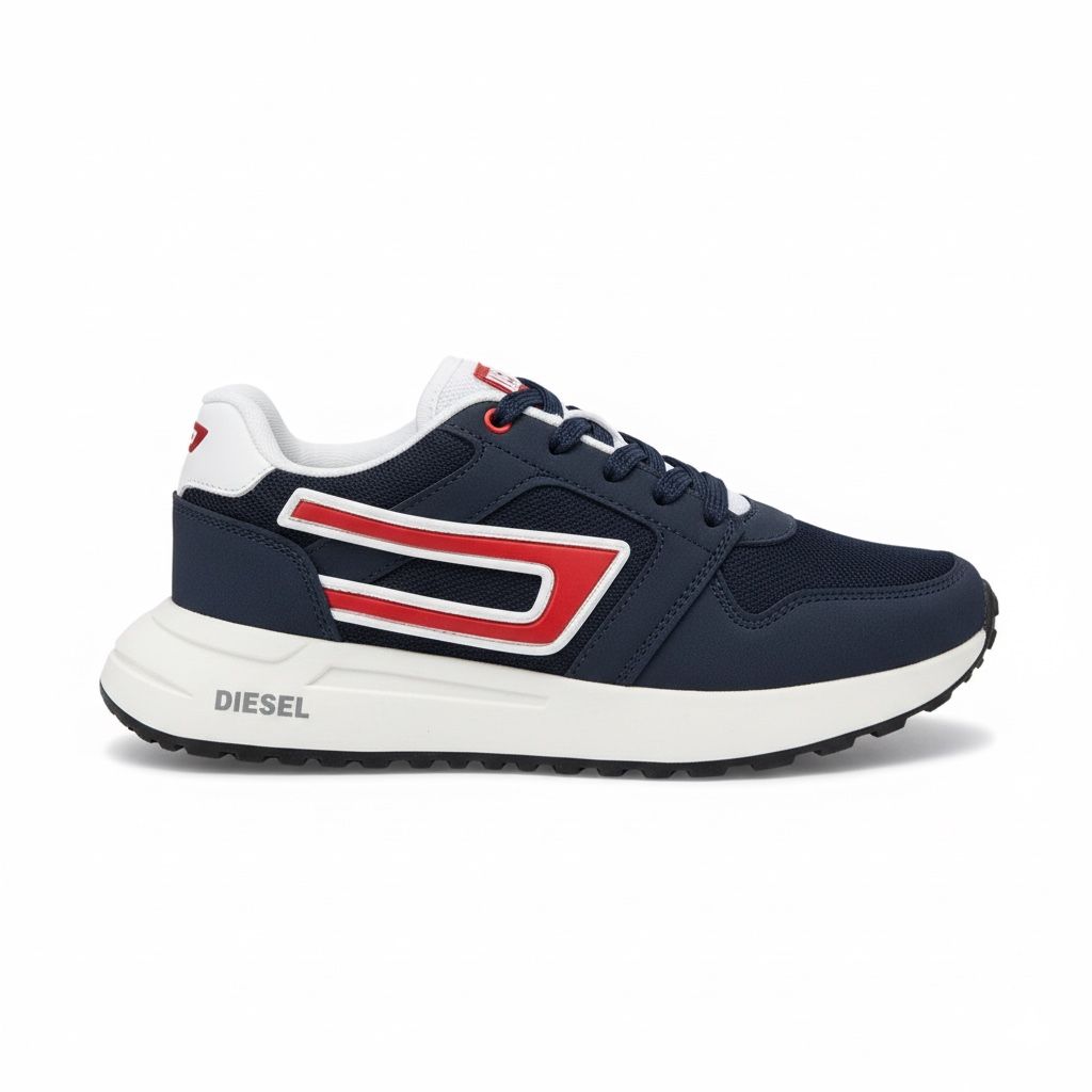 Diesel S-Tyche Tenis para Caballero Estilo Deportivo Urbano Sintético