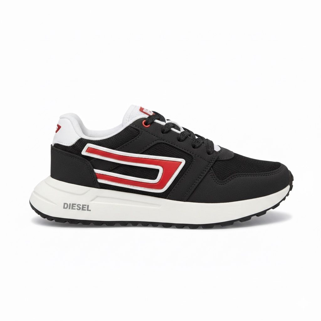 Diesel S-Tyche Tenis para Caballero Estilo Deportivo Urbano Sintético