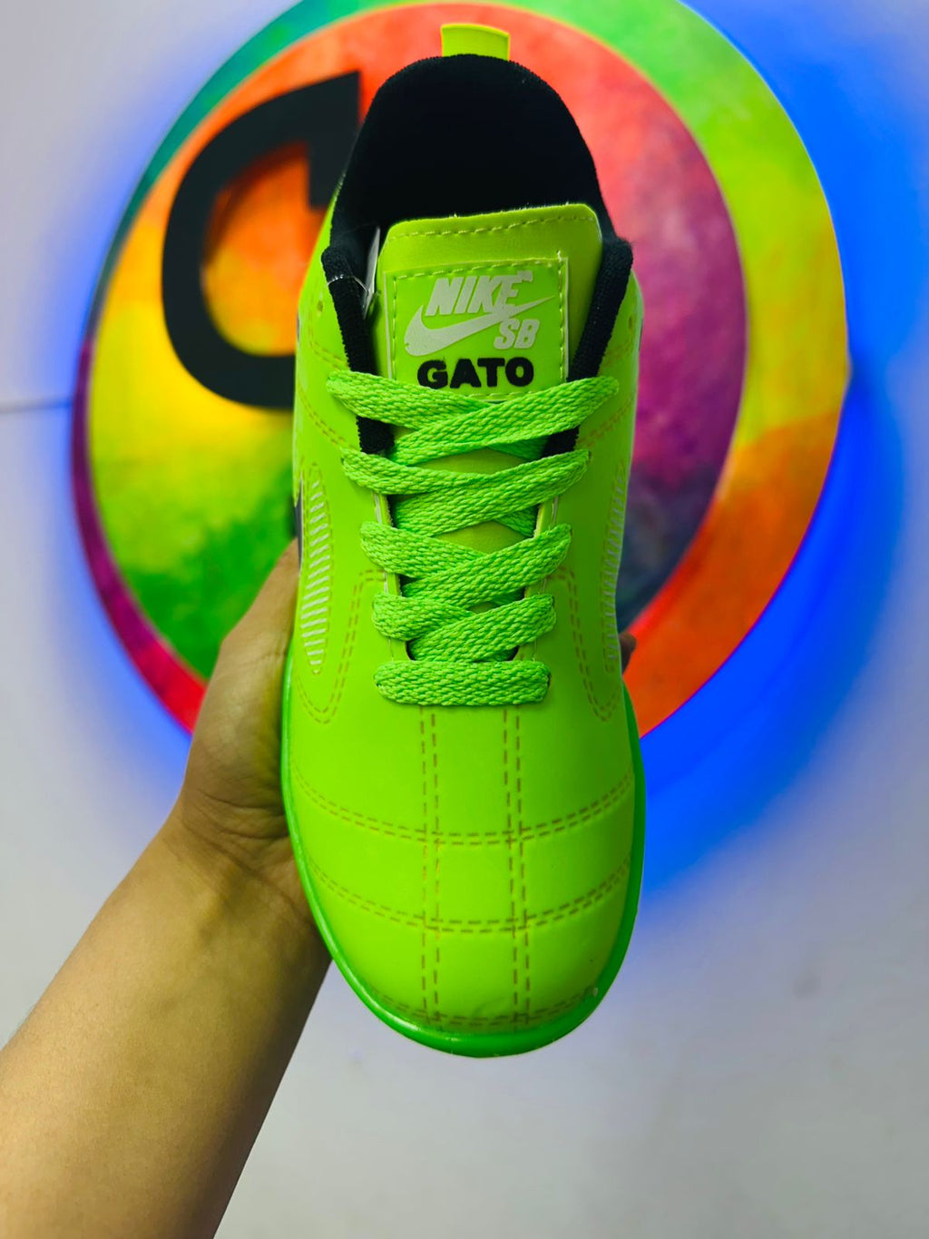 Mercurial Guayos para Fútbol en Césped Sintético Verde Negro