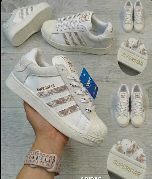 Adidas Superstar Zapatillas Mujer Arcoiris Clásicas Urbanas