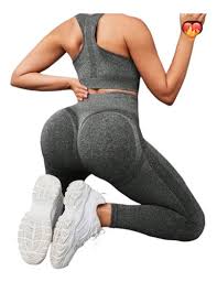 Conjunto Deportivo Manga Corta Alta Elasticidad Entrenamiento