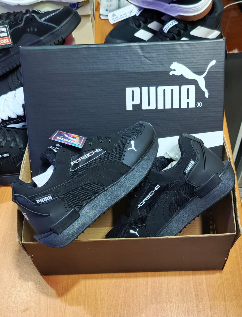 Puma x Porsche Design All Black Edition Sneakers Lifestyle Black