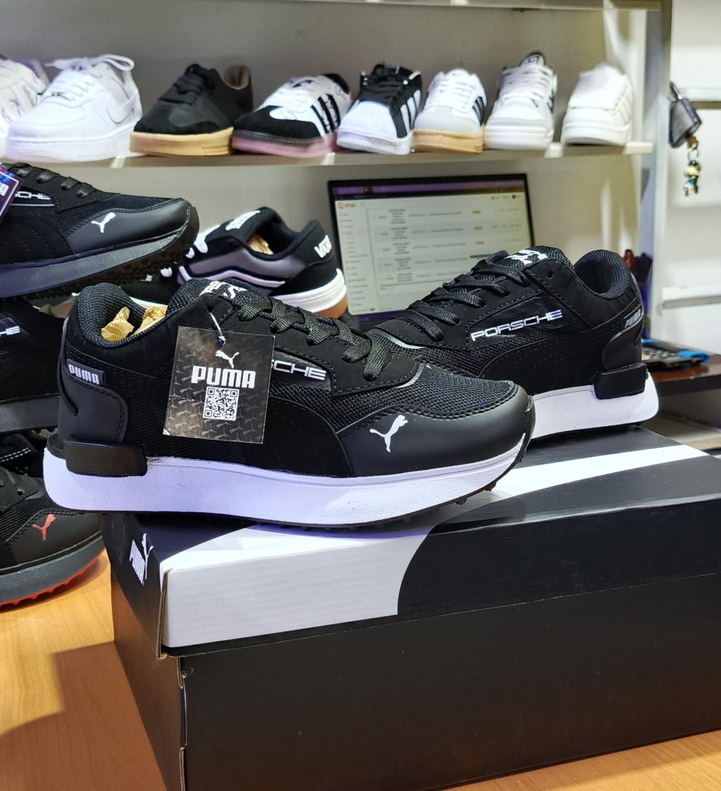 Puma x Porsche Design All Black Edition Sneakers Lifestyle Black
